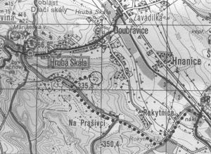 Mapa na sraz p��znivc� magie na Hrub� Sk�le